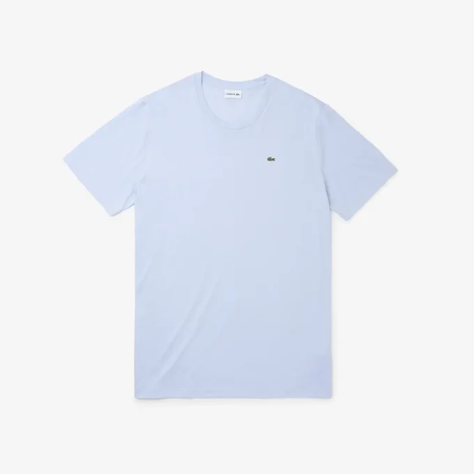 Ανδρικό T-shirt από βαμβάκι Pima με ψηλό στυλ