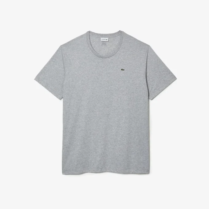 Ανδρικό T-shirt από βαμβάκι Pima με ψηλό στυλ Ανδρικό T-shirt από βαμβάκι Pima με ψηλό στυλ