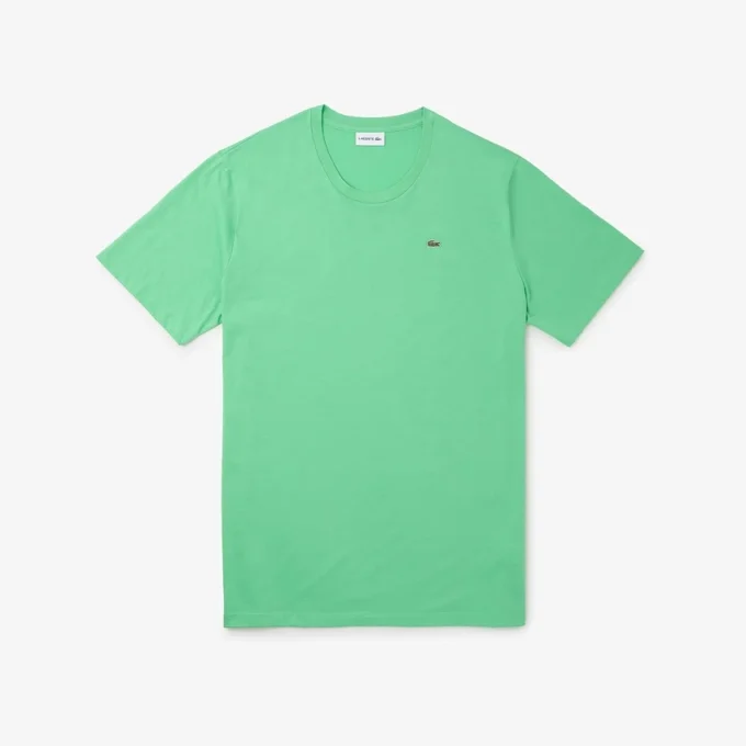 Ανδρικό T-shirt από βαμβάκι Pima με ψηλό στυλ Ανδρικό T-shirt από βαμβάκι Pima με ψηλό στυλ