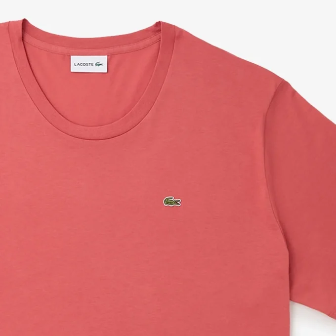 Ανδρικό T-shirt από βαμβάκι Pima με ψηλό στυλ