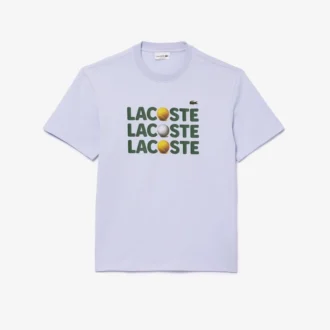 Ανδρικό T-shirt από βαρύ βαμβάκι με σχέδιο μπάλας