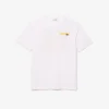 Ανδρικό T-shirt με πλυμένο εφέ και Ombra Print Ανδρικό T-shirt με πλυμένο εφέ και Ombra Print