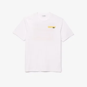Ανδρικό T-shirt με πλυμένο εφέ και Ombra Print