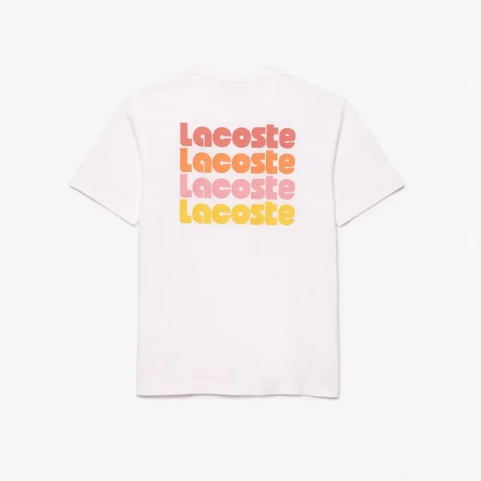 Ανδρικό T-shirt με πλυμένο εφέ και Ombra Print Ανδρικό T-shirt με πλυμένο εφέ και Ombra Print
