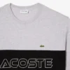 Ανδρικό T-shirt με ψηλό στέλεχος και χρωματικά μπλοκ Ανδρικό T-shirt με ψηλό στέλεχος και χρωματικά μπλοκ