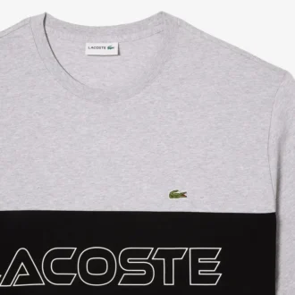 Ανδρικό T-shirt με ψηλό στέλεχος και χρωματικά μπλοκ Ανδρικό T-shirt με ψηλό στέλεχος και χρωματικά μπλοκ