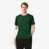 Ανδρικό T-shirt με ρίγες στο λαιμό, κατασκευασμένο στη Γαλλία Ανδρικό T-shirt με ρίγες στο λαιμό, κατασκευασμένο στη Γαλλία