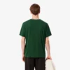 Ανδρικό T-shirt με ρίγες στο λαιμό, κατασκευασμένο στη Γαλλία Ανδρικό T-shirt με ρίγες στο λαιμό, κατασκευασμένο στη Γαλλία