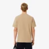 Ανδρικό T-shirt Petit Piqua με ραβδωτό λαιμό Ανδρικό T-shirt Petit Piqua με ραβδωτό λαιμό