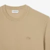 Ανδρικό T-shirt Petit Piqua με ραβδωτό λαιμό Ανδρικό T-shirt Petit Piqua με ραβδωτό λαιμό
