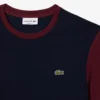 Ανδρικό βαμβακερό T-shirt με χρωματικά μπλοκ και κανονική εφαρμογή Ανδρικό βαμβακερό T-shirt με χρωματικά μπλοκ και κανονική εφαρμογή