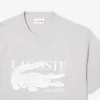 Ανδρικό βαμβακερό T-shirt με κλασική εφαρμογή και τύπωμα Ανδρικό βαμβακερό T-shirt με κλασική εφαρμογή και τύπωμα