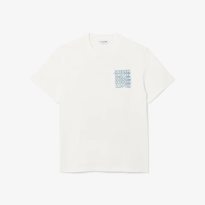 Ανδρικό βαμβακερό T-shirt με σχέδιο Ανδρικό βαμβακερό T-shirt με σχέδιο