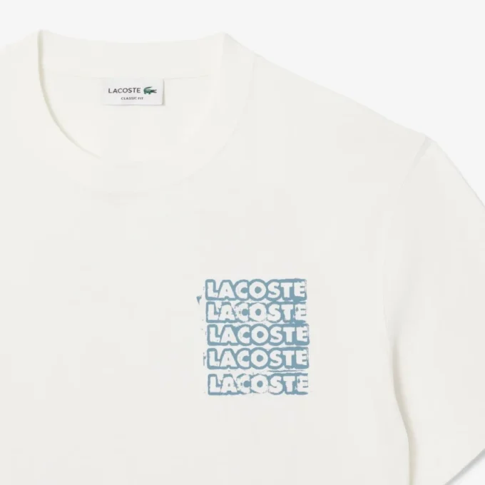 Ανδρικό βαμβακερό T-shirt με σχέδιο Ανδρικό βαμβακερό T-shirt με σχέδιο