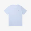 Ανδρικό βαμβακερό T-shirt με στρογγυλό λαιμό και φαρδιά γραμμή Ανδρικό βαμβακερό T-shirt με στρογγυλό λαιμό και φαρδιά γραμμή