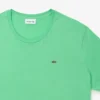Ανδρικό βαμβακερό T-shirt με στρογγυλό λαιμό και φαρδιά γραμμή Ανδρικό βαμβακερό T-shirt με στρογγυλό λαιμό και φαρδιά γραμμή