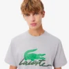Ανδρικό βαμβακερό T-shirt με τύπωμα Ανδρικό βαμβακερό T-shirt με τύπωμα