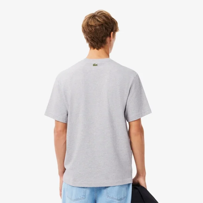 Ανδρικό βαμβακερό T-shirt με τύπωμα Ανδρικό βαμβακερό T-shirt με τύπωμα
