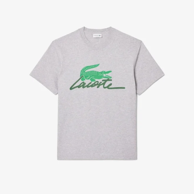 Ανδρικό βαμβακερό T-shirt με τύπωμα Ανδρικό βαμβακερό T-shirt με τύπωμα