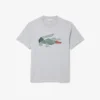 Ανδρικό βαρύ βαμβακερό T-shirt με σχέδιο κροκοδείλου Ανδρικό βαρύ βαμβακερό T-shirt με σχέδιο κροκοδείλου