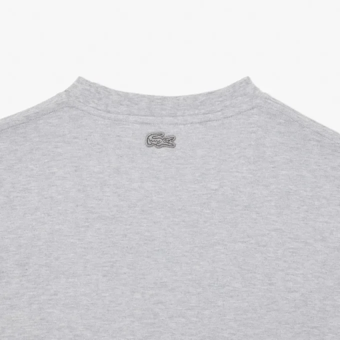 Ανδρικό βαρύ βαμβακερό T-shirt με σχέδιο κροκοδείλου Ανδρικό βαρύ βαμβακερό T-shirt με σχέδιο κροκοδείλου