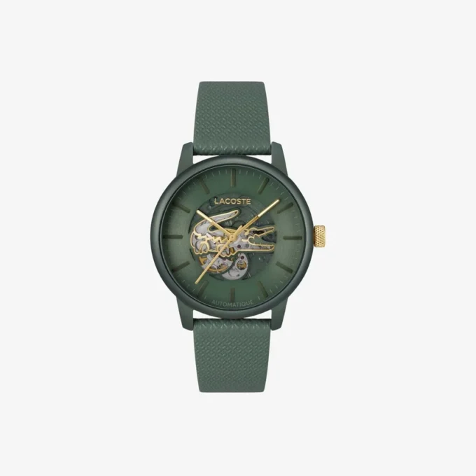 Αυτόματο δερμάτινο ρολόι Lacoste.12.12 Αυτόματο δερμάτινο ρολόι Lacoste.12.12