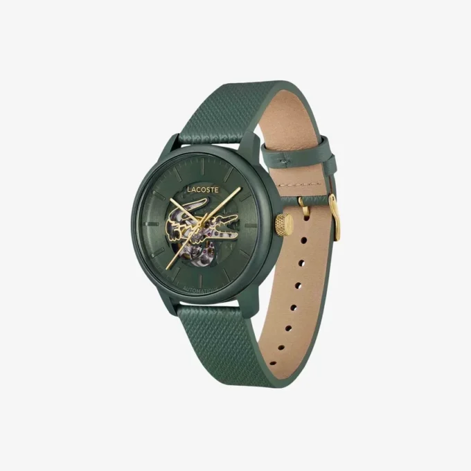 Αυτόματο δερμάτινο ρολόι Lacoste.12.12 Αυτόματο δερμάτινο ρολόι Lacoste.12.12