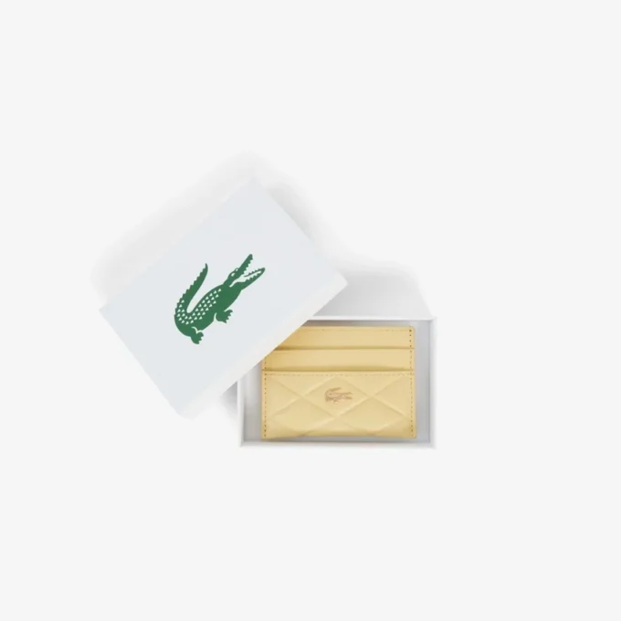 Δερμάτινη θήκη καρτών Crocodelle