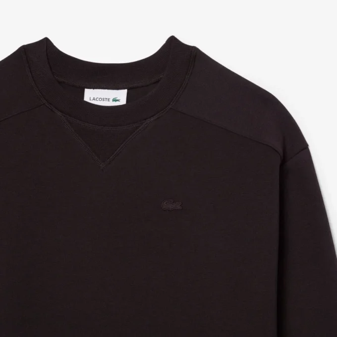 Φορέμα φούτερ από βαμβάκι σε oversized γραμμή Φορέμα φούτερ από βαμβάκι σε oversized γραμμή