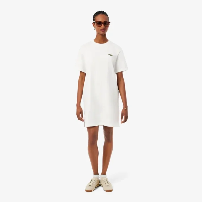 Φορέμα-T-shirt από βαμβάκι σε oversized γραμμή Φορέμα-T-shirt από βαμβάκι σε oversized γραμμή