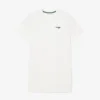 Φορέμα-T-shirt από βαμβάκι σε oversized γραμμή Φορέμα-T-shirt από βαμβάκι σε oversized γραμμή