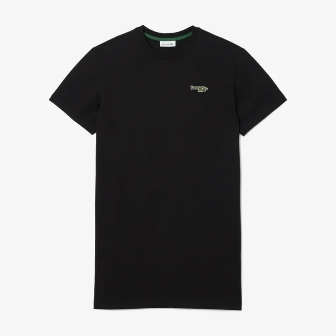 Φορέμα-T-shirt από βαμβάκι σε oversized γραμμή Φορέμα-T-shirt από βαμβάκι σε oversized γραμμή