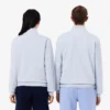 Φούτερ με φερμουάρ και ανάγλυφο σχέδιο και ψηλό γιακά Φούτερ με φερμουάρ και ανάγλυφο σχέδιο και ψηλό γιακά