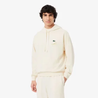 Φούτερ με κουκούλα Lacoste Tennis X Novak Djokovic