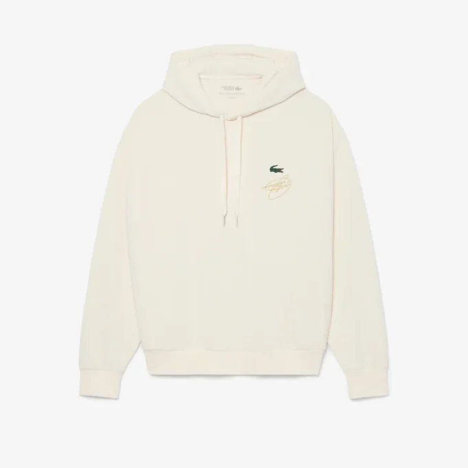 Φούτερ με κουκούλα Lacoste Tennis X Novak Djokovic