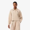 Φούτερ πόλο με ραβδώσεις σε oversized γραμμή Φούτερ πόλο με ραβδώσεις σε oversized γραμμή