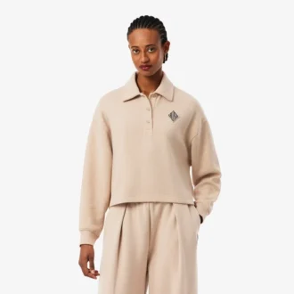 Φούτερ πόλο με ραβδώσεις σε oversized γραμμή