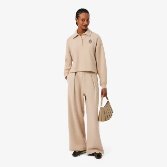 Φούτερ πόλο με ραβδώσεις σε oversized γραμμή