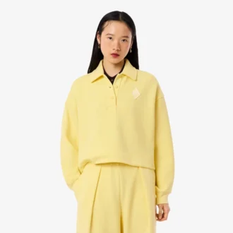 Φούτερ πόλο με ραβδώσεις σε oversized μέγεθος