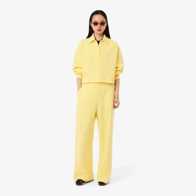 Φούτερ πόλο με ραβδώσεις σε oversized μέγεθος Φούτερ πόλο με ραβδώσεις σε oversized μέγεθος