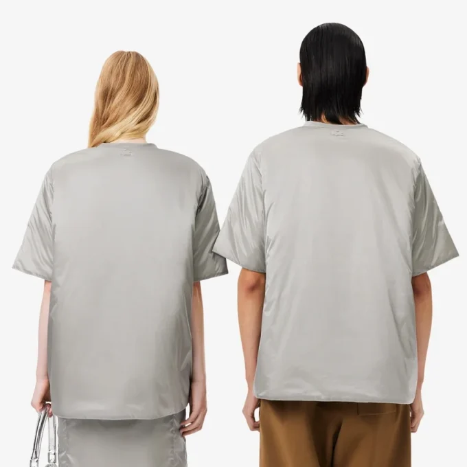 Γυαλιστερό T-shirt με επένδυση Runway Γυαλιστερό T-shirt με επένδυση Runway