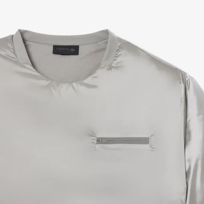 Γυαλιστερό T-shirt με επένδυση Runway Γυαλιστερό T-shirt με επένδυση Runway