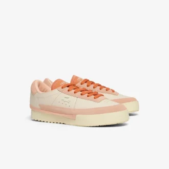 Γυναικεία δερμάτινα Sneakers Aura