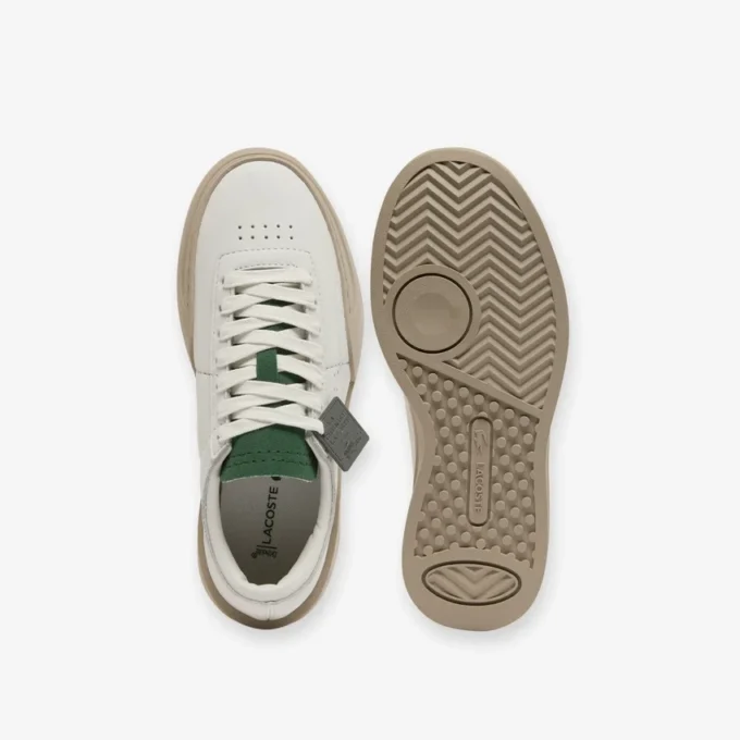 Γυναικεία δερμάτινα Sneakers Aura Club