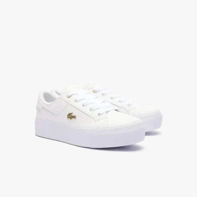 Γυναικεία δερμάτινα Sneakers με πλατφόρμα Ziane