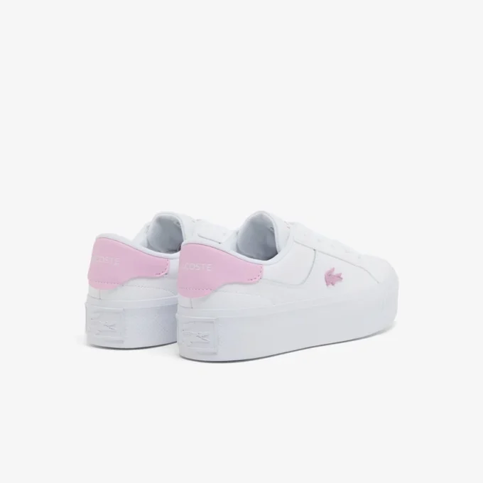 Γυναικεία δερμάτινα Sneakers με πλατφόρμα Ziane