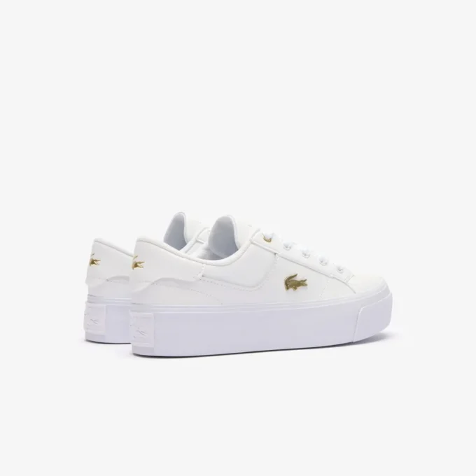 Γυναικεία δερμάτινα Sneakers με πλατφόρμα Ziane