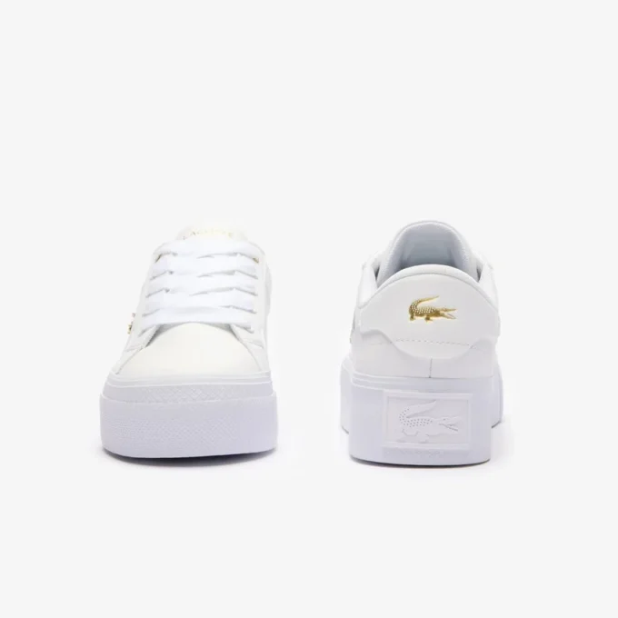 Γυναικεία δερμάτινα Sneakers με πλατφόρμα Ziane