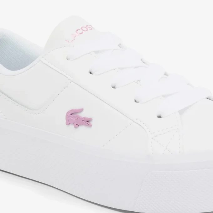 Γυναικεία δερμάτινα Sneakers με πλατφόρμα Ziane