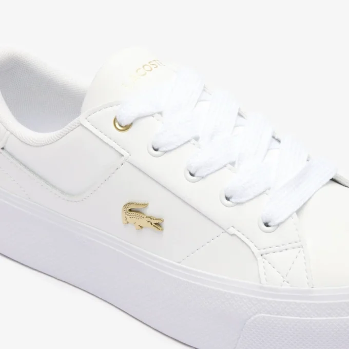 Γυναικεία δερμάτινα Sneakers με πλατφόρμα Ziane